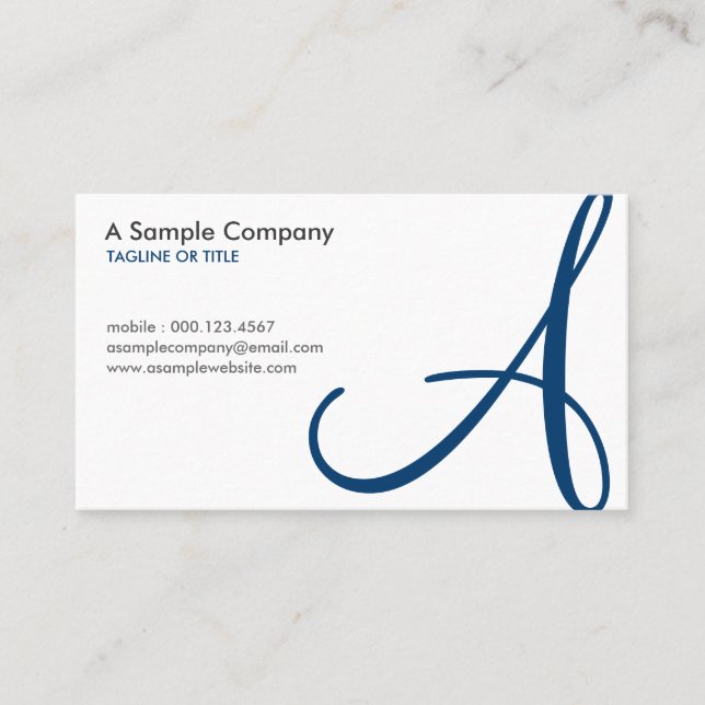 Fidélité carte de timbre bleu (Devant)