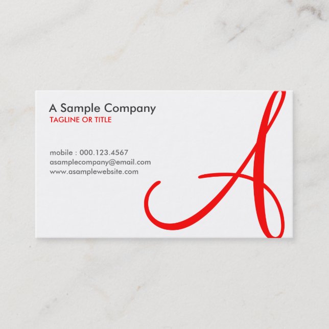 Fidélité carte de timbre rouge (Devant)