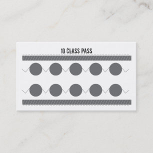 Fidélité Carte mélangée de passage de classe du carte de
