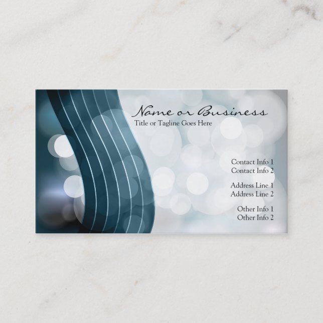 Fidélité carte perforée de lumières clignotantes (Devant)