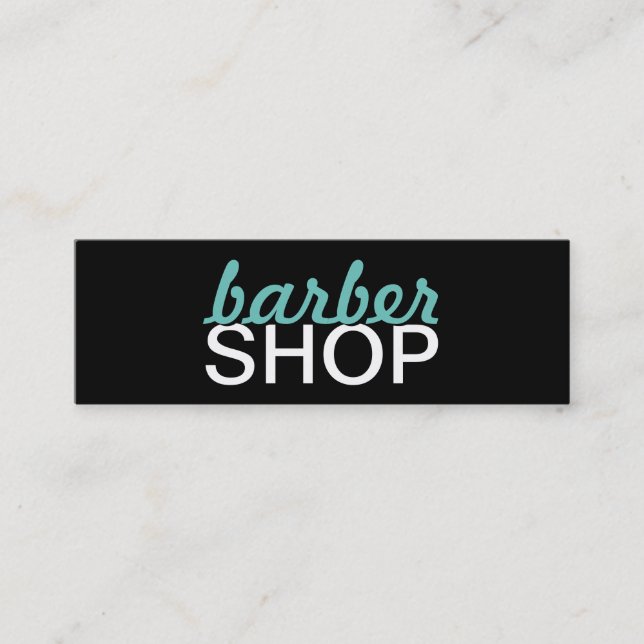 Fidélité carte perforée de raseur-coiffeur (Devant)