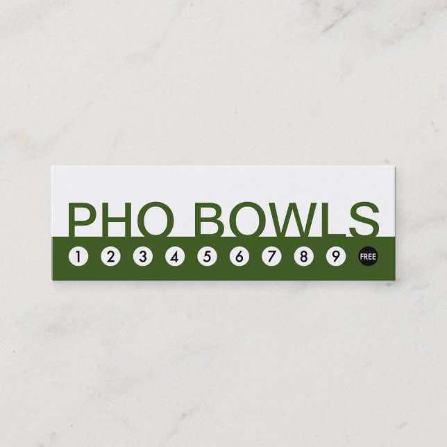 fidélité client PHO BOWLS audacieuse (Devant)