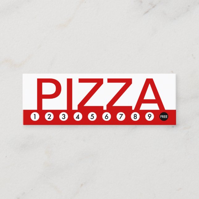 fidélité client PIZZA audacieux (Devant)