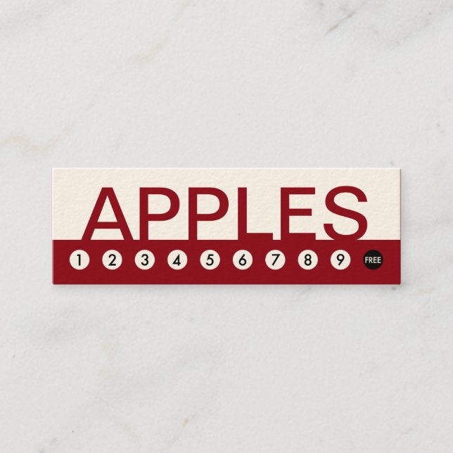 fidélité courageuse des clients d'APPLES (Devant)