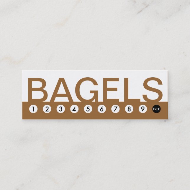 fidélité des clients de BAGELS audacieuse (Devant)