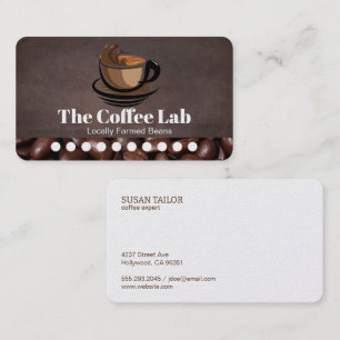 Fidélité Fèves de café 10 Visiter la carte de poinçon