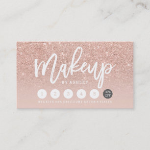 Fidélité La typographie de maquillage rougissent carte