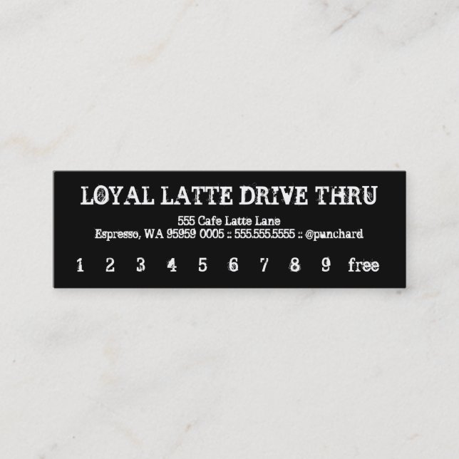 Fidélité Latte Commande-À travers cassé (Devant)