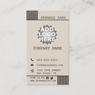 Fidélité Le client de café-restaurant récompense le carte