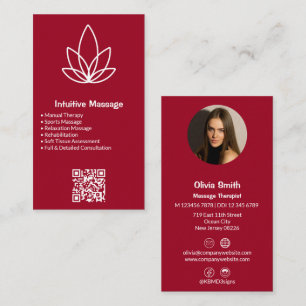 Fidélité Logo et photo du Carte de visite professionnel de