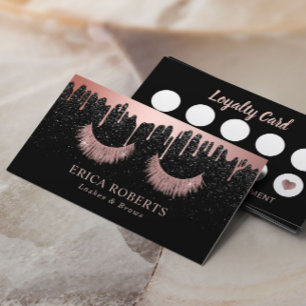 Fidélité rose d'égoutture de cil d'or de
