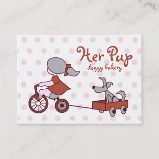 Fidélité Son Pup Chubby Punch & Carte de visite