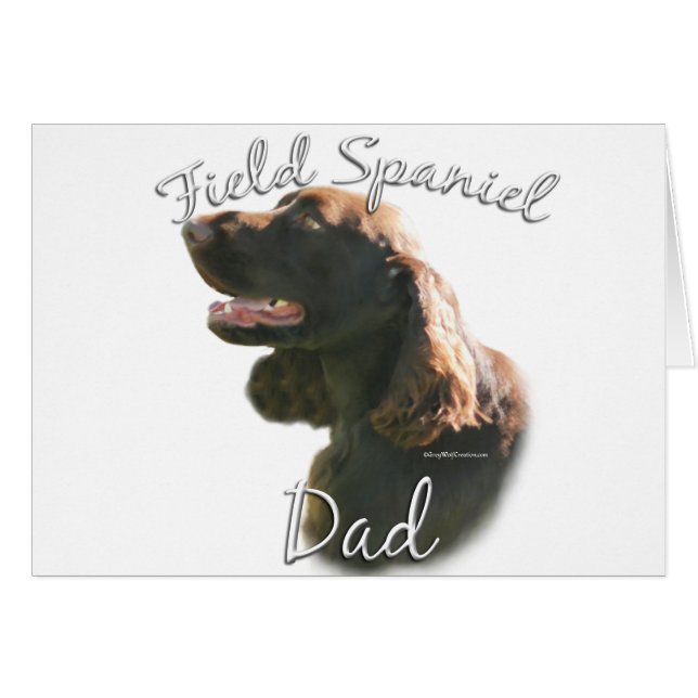 Field Spaniel Papa 2 (Devant horizontal)