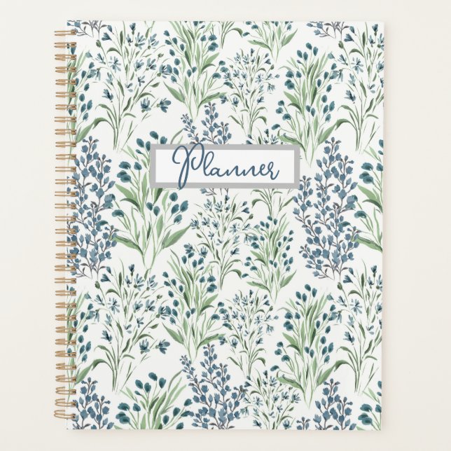 Fields of Blue Planner (Devant)