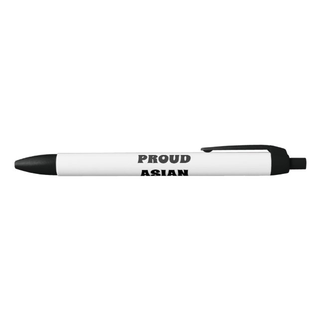 Fier Asiatique fille, noir blanc Stylo d'encre noi (Haut)