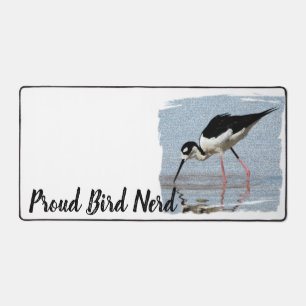Fier Bird Nerd Black White Coast Birder