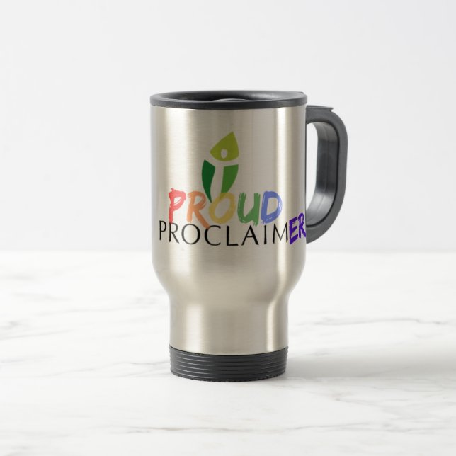 Fier café ProclamationER Voyage Mug (Devant droit)