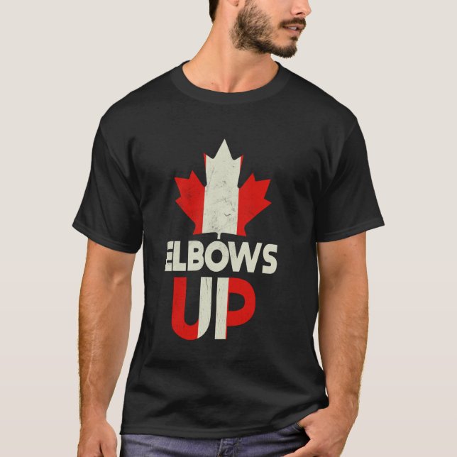 Fier Canadien Fort Canada Coudes En Haut Canada Es (Devant)
