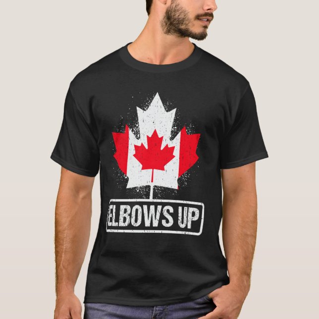 Fier Canadien Fort Canada Coudes En Haut Canada Es (Devant)