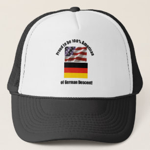 Fier d'être Américain de 100 % de casquette desent
