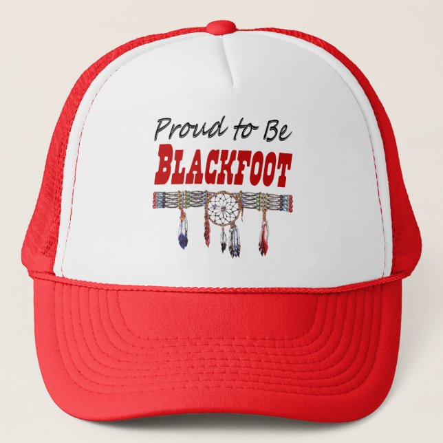 Fier d'être casquette Blackfoot (Devant)