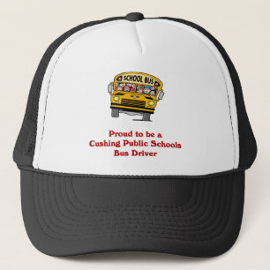 Fier d'être un casquette de chauffeur de bus