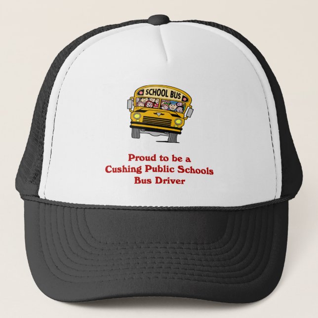 Fier d'être un casquette de chauffeur de bus (Devant)