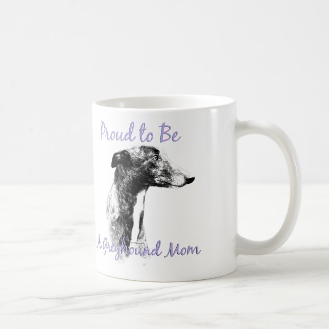 Fier d'être un Greyhound Maman Mug (Droite)