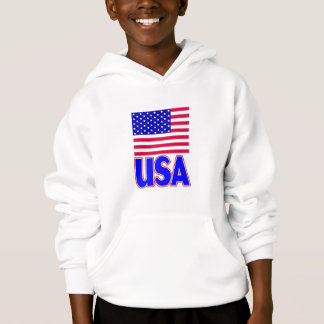 Fier d'être un sweat - shirt à capuche américain
