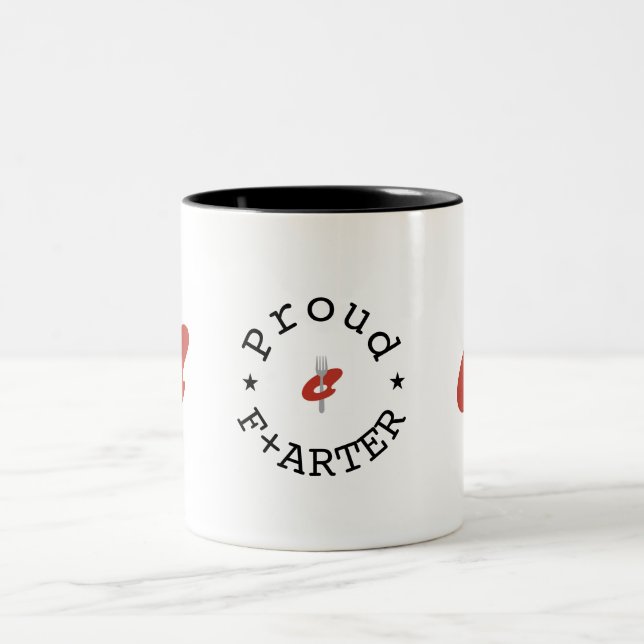 Fier F+ARTER Mug par le F+Art Café (Centre)