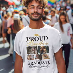 Fier frère du T-shirt Graduate