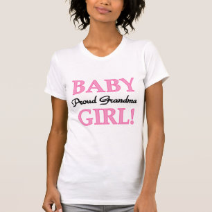 Fier Grand-mère Baby Girl Tshirts et cadeaux