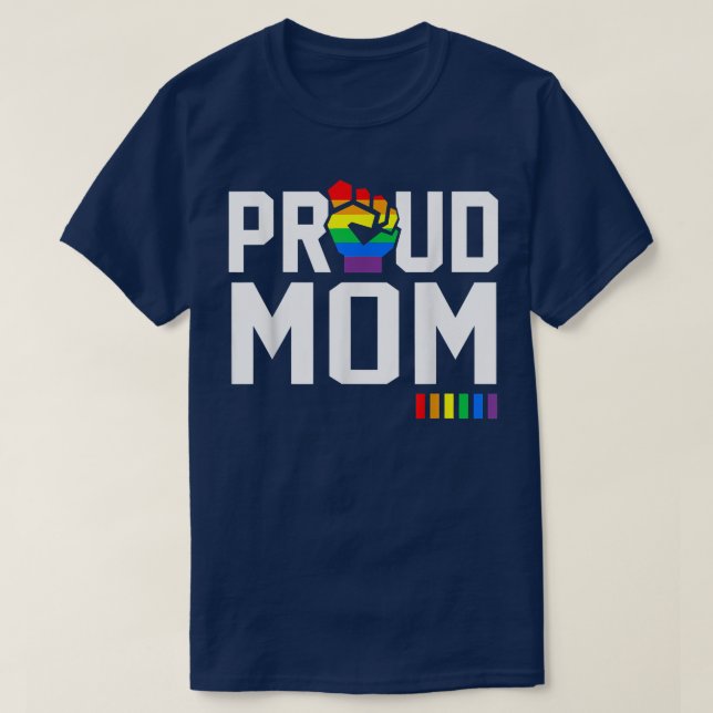 Fier maman Gay pride Mois LGBTQ T-shirt (Design devant)