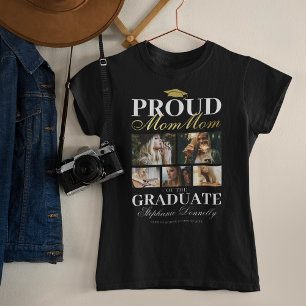Fier maman maman du T-shirt Graduate