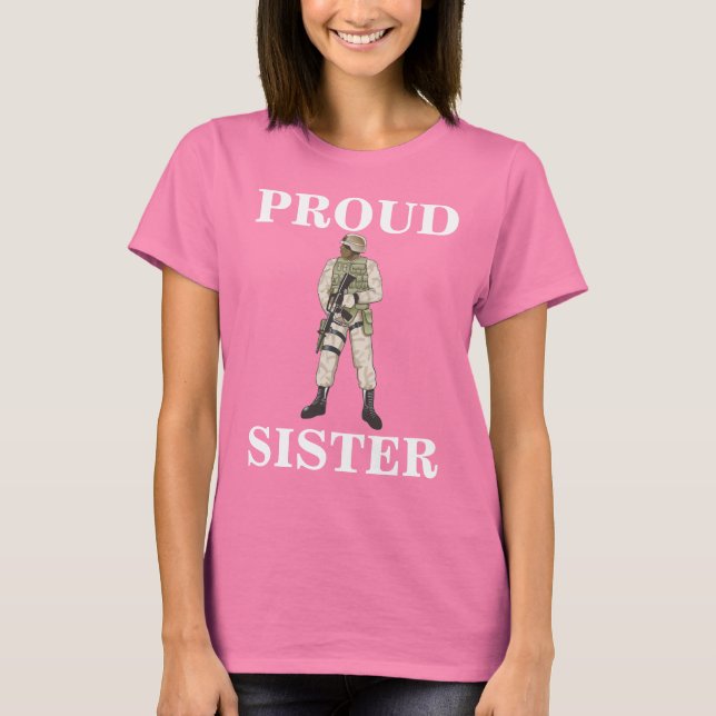 FIER MOM MILITAIRE TSHIRT (Devant)
