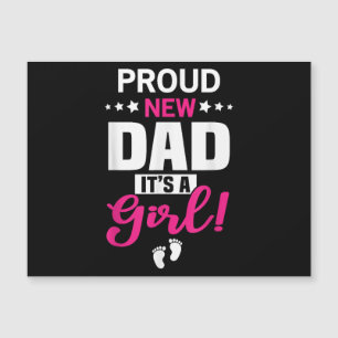 Fier Nouveau Papa C'est une fille