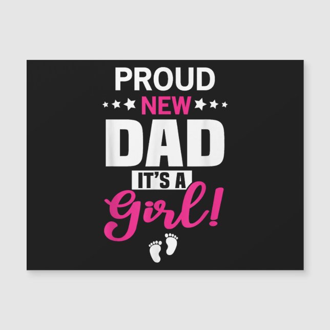 Fier Nouveau Papa C'est une fille (Devant)