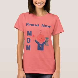 Fier Nouveau T-shirt maman (Baby Boy)
