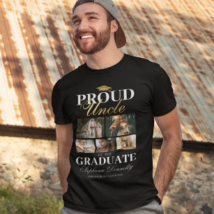 Fier oncle du T-shirt Graduate