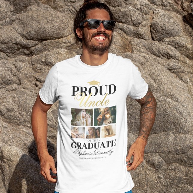 Fier oncle du T-shirt Graduate (Créateur téléchargé)