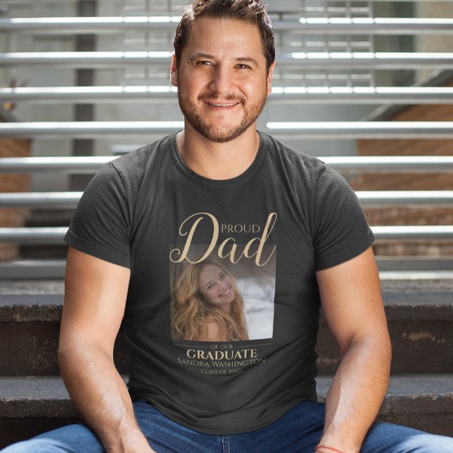 Fier papa | T-shirt photo (Créateur téléchargé)