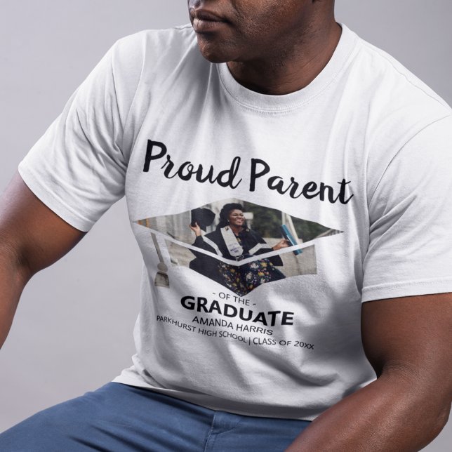 Fier Parent Du Diplômé | T-shirt photo (Créateur téléchargé)