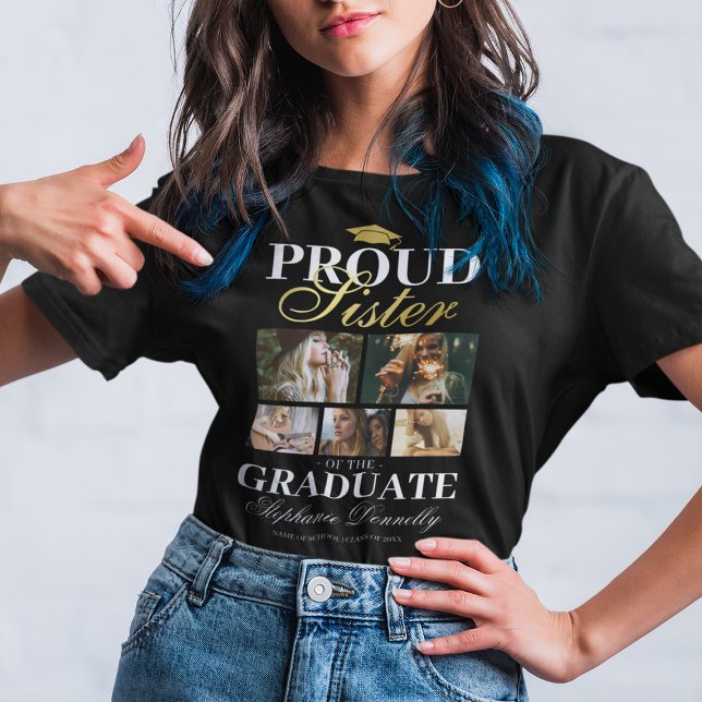 Fier Soeur du T-shirt Graduate (Créateur téléchargé)