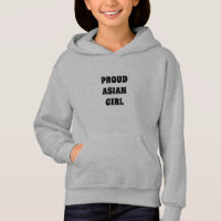 Fier Sweat - shirt à capuche asiatique fille