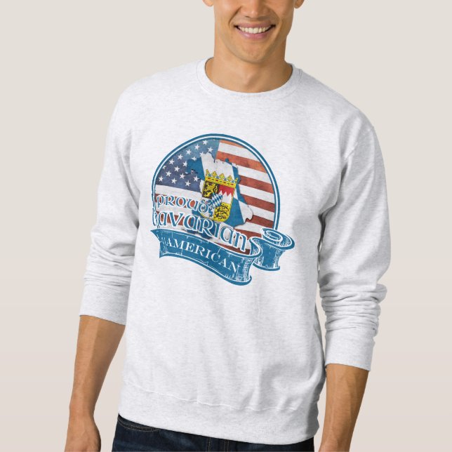 Fier Sweatshirt Bavarois américain (Devant)