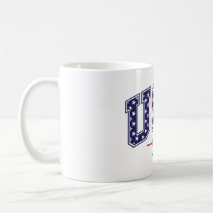 Fier USA 1776 Mug avec Drapeau - Drôle cadeau de n
