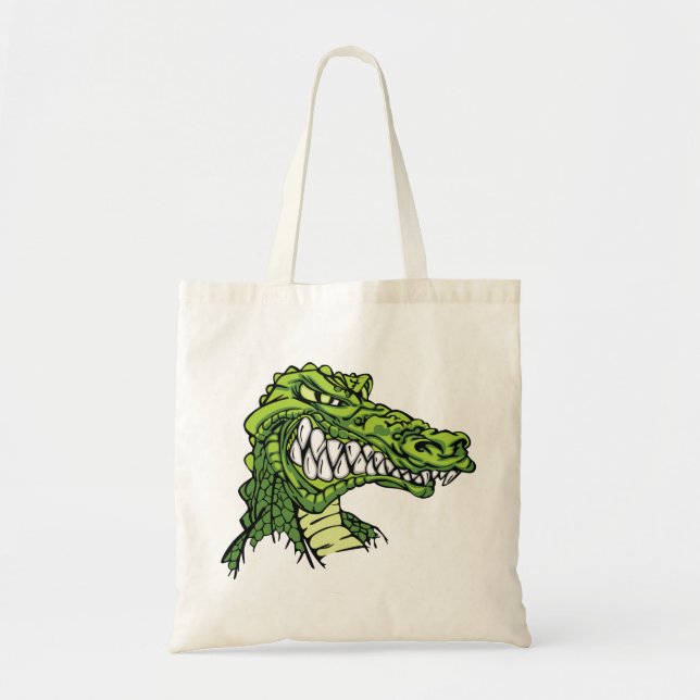 Fierce Gator Tote Bag (Devant)
