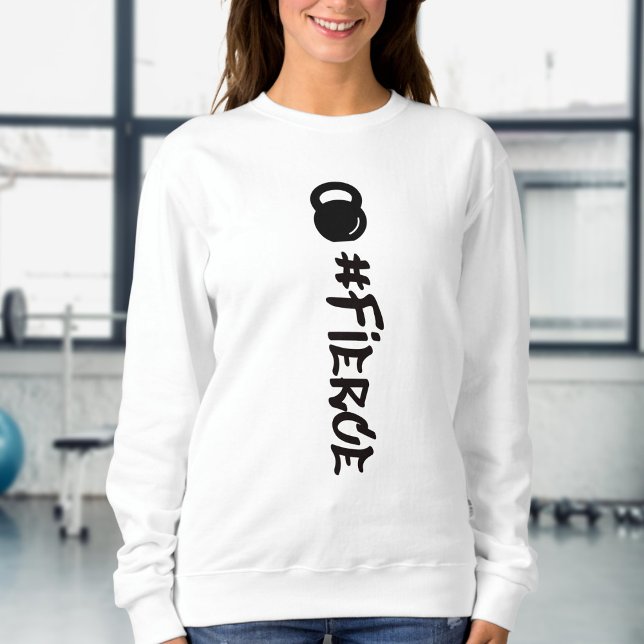 #Fierce Kettlebell Sweatshirt (Créateur téléchargé)