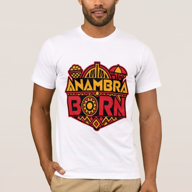 Fière autochtone d'Anambra - T-shirt de fierté de  (Devant)