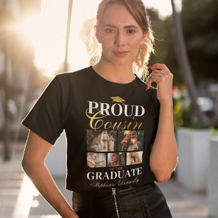 Fière Cousin de la T-shirt Graduate